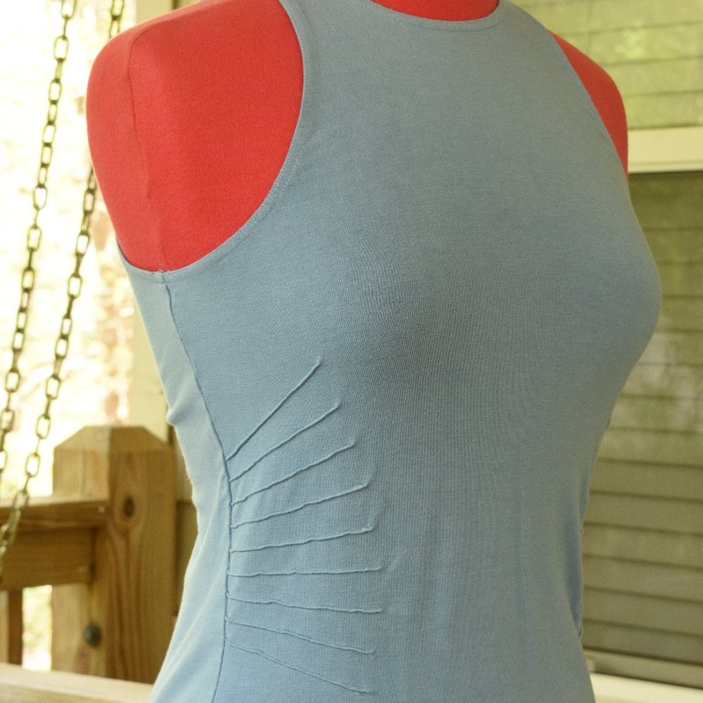Worth cornflower blue sleeveless tank